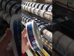 Tela de embalagem de celulose de adesivos transparentes Bopp