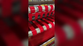 Fita de embalagem verde mate para vedação segura