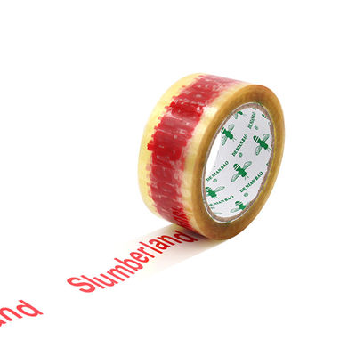 Com logotipo BOPP fita impressa alta ligação para vedação de cartão e mascaramento