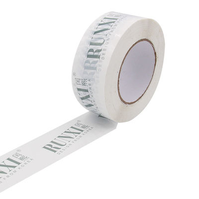 Bom preço. Aplicação precisa de fita impressa personalizada com fácil rasgo e corte on-line