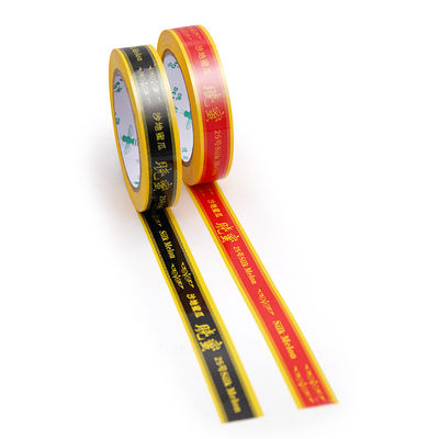 Bom preço. Faixa impressa personalizada Super Clear Tape Easy Tear Easy Cut para aplicação precisa on-line