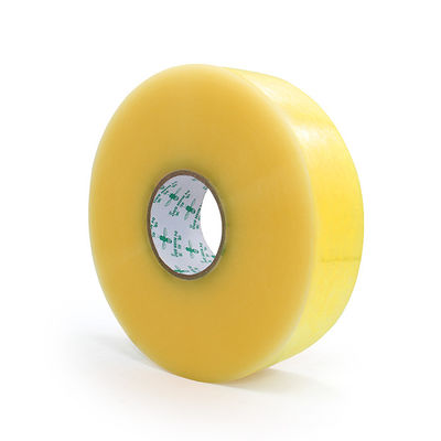 Bom preço. 1000 yards BOPP amarelo amarelo embalagem fita adesiva de vedação on-line