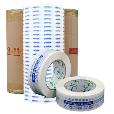 Design personalizado de fita impressa Jumbo Roll conveniente corte e processamento