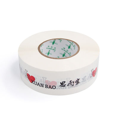 Bom preço. Embalagem Adesiva personalizada Caixa de cartão Tape de vedação Tape impressa com logotipo da marca on-line
