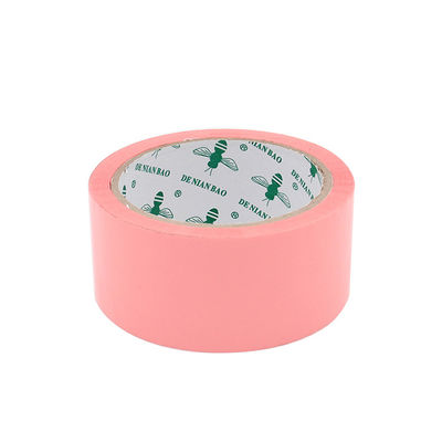 fita adesiva de embalagem cor-de-rosa clara fita adesiva para vedação e mascaramento de cartão