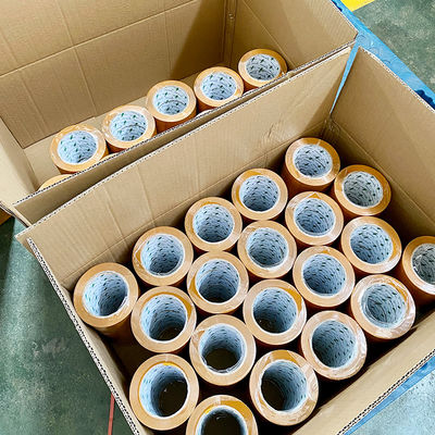 Bom preço. 22 Anos Fabrica Tape de embalagem marrom 48mm X 100m Para fita de vedação de cartão on-line