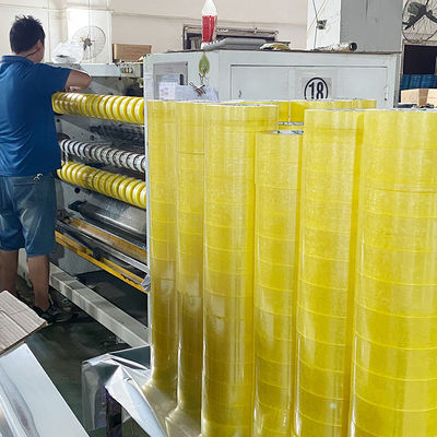 Bom preço. Fabricação de fita de embalagem de plástico Bopp para vedação de cartão auto-aderente on-line