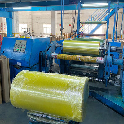 BOPP embalagem amarelo-amarelada fita adesiva de vedação Jumbo Roll