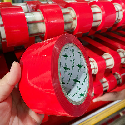 Bom preço. Caixa Vermelha Tela de vedação Venda Tela Adesiva Industrial Para Embalagens de Envio on-line