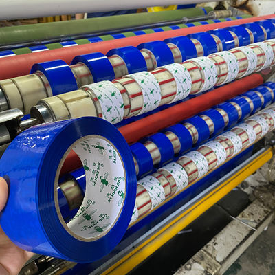 Bom preço. 6 rolos de fita de vedação de caixa azul para embalagem China Fabrica de fitas coloridas on-line