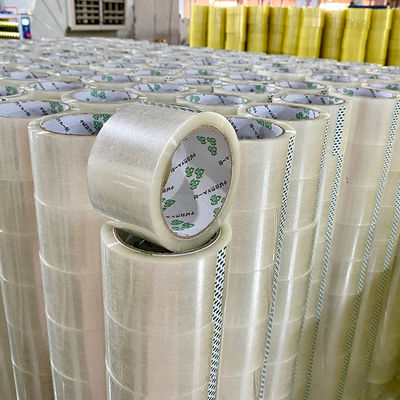 Fita adesiva BOPP transparente de alta qualidade para embalagem personalizada de fábrica