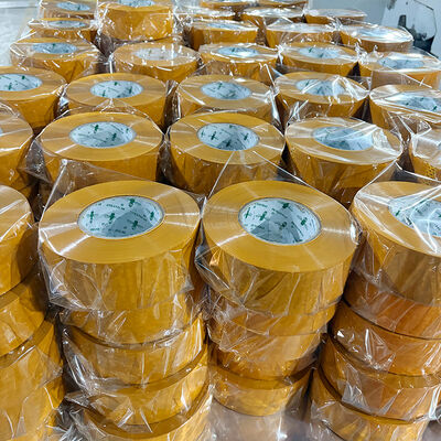 Bom preço. Banda de embalagem forte reforçada de uso pesado amarelo brilhante on-line