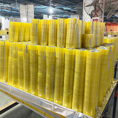 fita adesiva resistente à água transparente amarelada