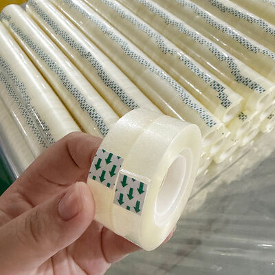 Fita Adesiva de Papelaria Transparente Branca de Alta Qualidade para Fornecedores de Marca